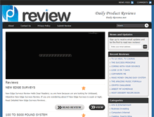 Tablet Screenshot of daily-reviews.net